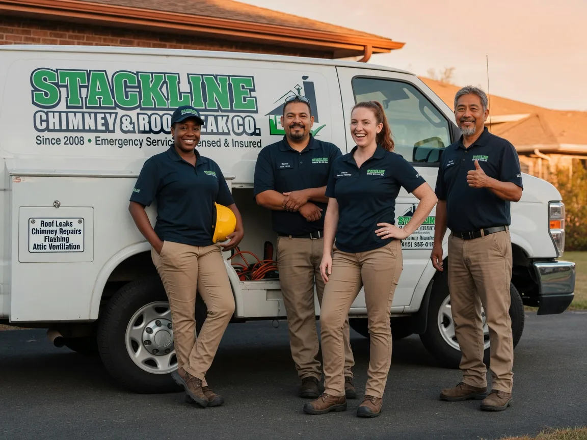 Chimney flashing repair company in Shock, WV